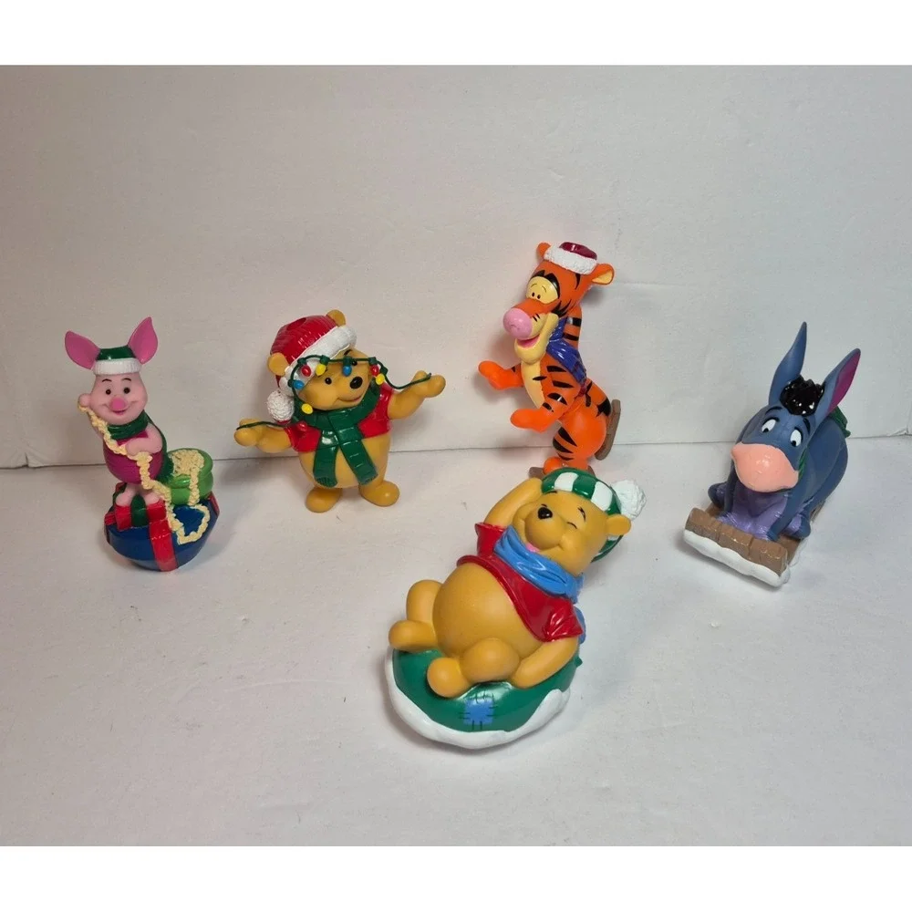 Winnie The Pooh Piglet Eeyore String Light Covers Novelty Christmas Set of 5